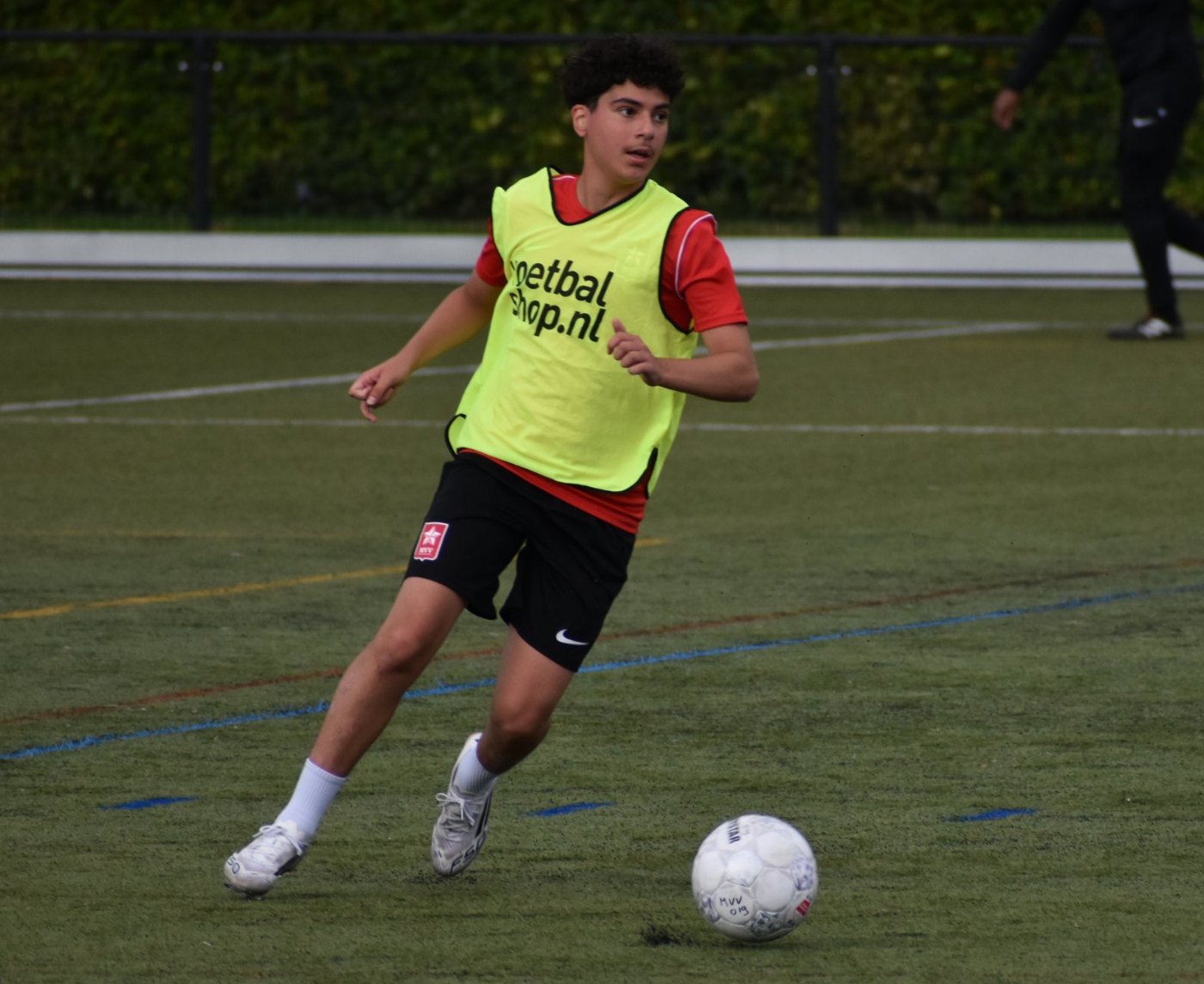 Nico turning in training