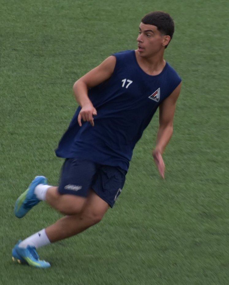 Nico turning in first-team training